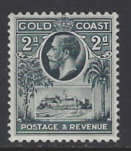 Gold Coast, Scott #101; 2p King George V, MNH