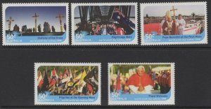 AUSTRALIA SG3022/6 2008 WORLD YOUTH DAY MNH 