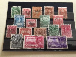 Newfoundland mounted mint or used stamps  A13220