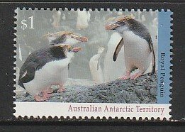 1993 Australian Antarctic Territory - Sc L86A - MNH VF - single - Royal Penguin