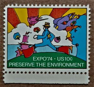 United States #1527 10c Expo '74 World's Fair MNH (1974)