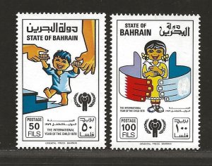 BAHRAIN SC# 271-72    FVF/MOG