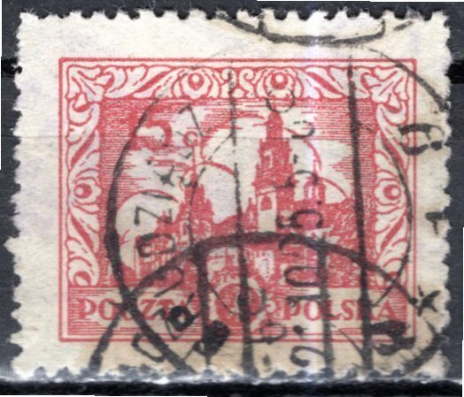 Poland; 1925: Sc. # 232: Used Single Stamp