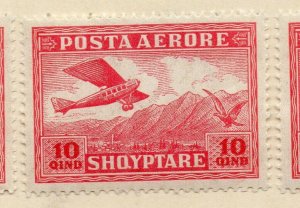 Albania 1925 AIR SHADES Early Issue Fine Mint Hinged 10qi. NW-139653