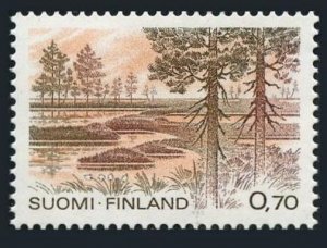 Finland 627 two stamps, MNH. Michel 877. Kauhaneva swamp, 1981.