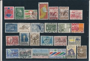 D397012 Denmark Nice selection of VFU Used stamps