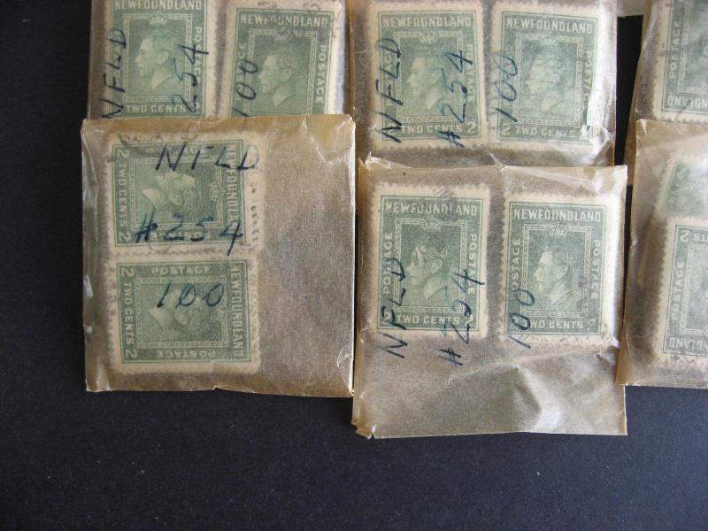Newfoundland wholesale 1,000 Sc 254 used, believe unsearched group here! 