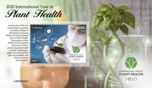 Liberia - 2020 Year of Plant Health - Stamp Souvenir Sheet - LIB200528b2