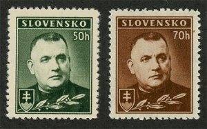 Slovakia 43-43A MNH