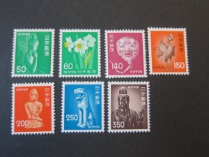 Japan 1976 Sc 1244-53 set MNH