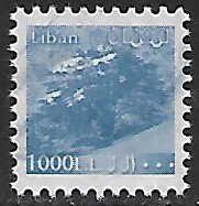 Lebanon # 542 - Cedar Tree - used....{BLW9}