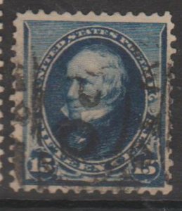 U.S. Scott #227 Clay Stamp - Used Single