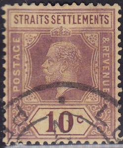 Straights Settlement 191a USED 1925 King George V DIE I