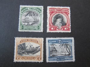Cook Islands 1933 Sc 91-94 MNH