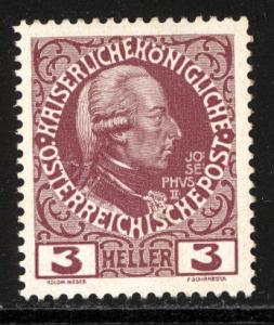 Austria 1908  Scott #112 MNH