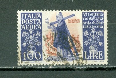 ITALY ST. CATHERINE #C127...USED NO THNS...$40.00