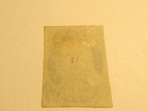 US Stamps Scott #7, Used, SCV $150.00 for: A Relief from PLATE 2, w/Certificate,