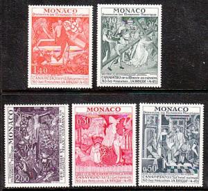 Monaco 855-859 MNH VF