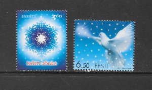 BIRDS - ESTONIA #429-30  MNH