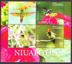 2020 Niuafo'ou 785-788VB+Tab Birds 16,00 €