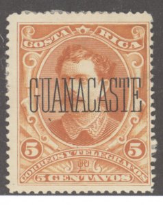 Costa Rica- Guanacaste, Scott #66, MH