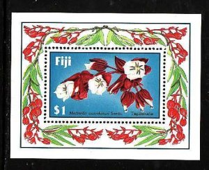 Fiji-Sc#570- id9-unused NH sheet-Flowers-1987-