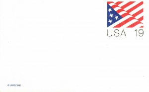 US UX153 MNH Stylized US flag