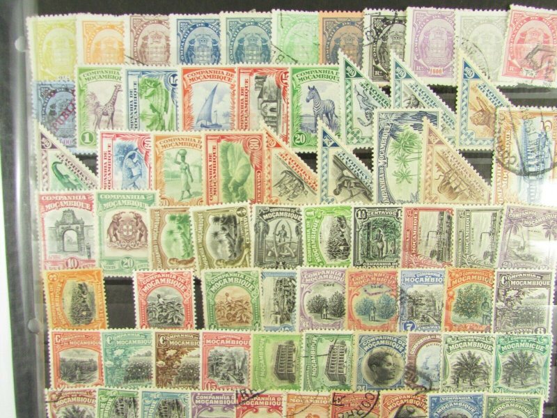 Mozambique Company 97 Ass't used/MH/MNH stamps Nice condition