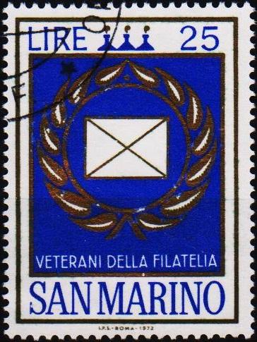 San Marino.1972 25L S.G.950 Fine Used