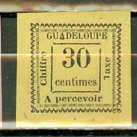 Guadeloupe J10 mint CV $160