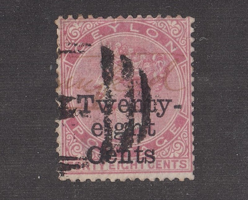Ceylon #108 Used
