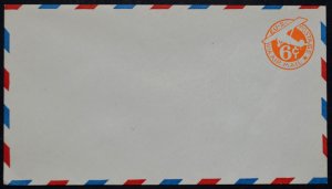 1934 US Sc. #UC3 air mail stamped envelope, mint, fair condition