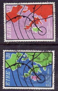 Ireland-Sc#332-3- id10-used set-Maps-1973-