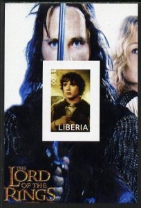 Liberia 2003 Lord of the Rings #2 imperf s/sheet unmounte...