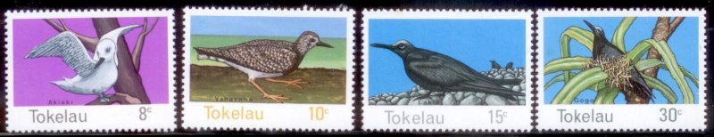 Tokelau Islands 1977 SC# 57-60 Birds MNH-OG E32