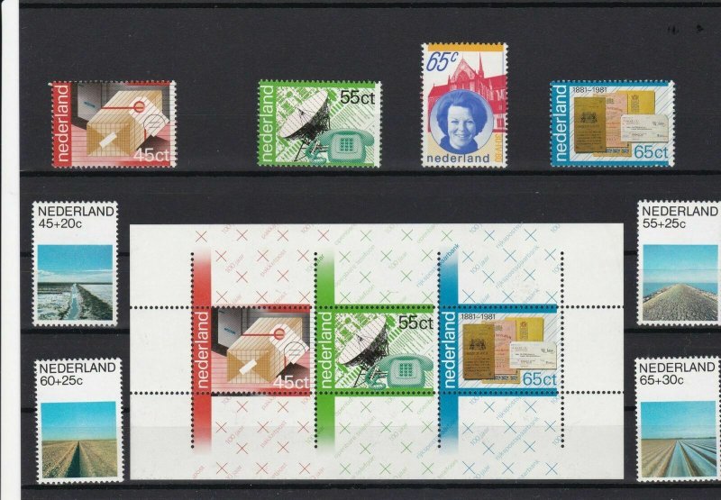 netherlands mint never hinged stamps ref r12801