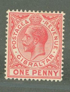 Gibraltar #67 Unused Single