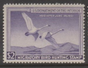 U.S. Scott #RW17 Duck Stamp - Mint Single