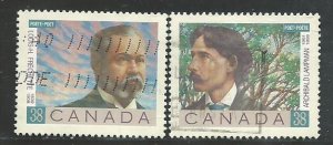 Can #1243-44    used VF 1989 PD