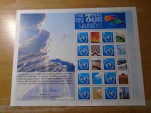 United Nations  #  939a  MNH   complete sheet