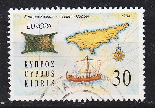 ZYPERN CYPRUS [1994] MiNr 0820 ( O/used ) CEPT