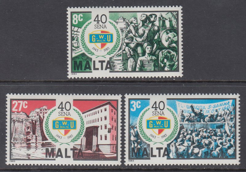 Malta 634-635 MNH VF