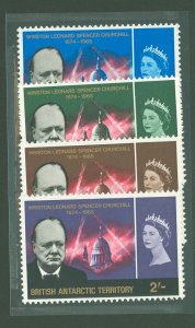 British Antarctic Territory #16-19  Single (Complete Set)