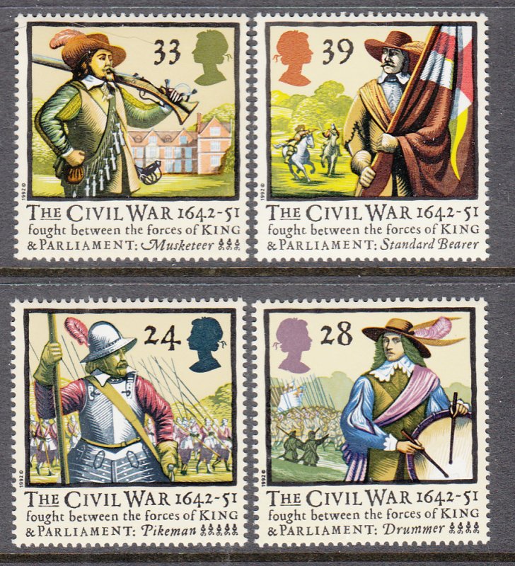 Great Britain 1454-1457 MNH VF