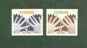 SWEDEN 1183-84 MH BIN $0.75