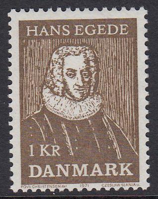 Denmark 481 MNH - Hans Egede