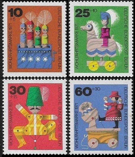 Germany (Berlin) 1970-1972 SC# 9NB 74-7, 79-81,83-6, 88-91, 92-95 MNH