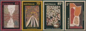 Australia 1993 SG1388-1391 Aboriginal Paintings set MNH