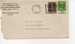 H E HARRIS & CO, BOSTON, MASS  1932  FDC7878