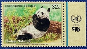 ZAYIX - 1995 - United Nations N.Y. - #660 - MNH -Animals - Endangered - Panda